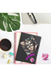 Victoria Tarzı Maskeli Kızlar Vintage 12 Adet Scrapbook Bullet Journal Mat Planlayıcı Sticker Etiket