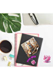 Sonbahar Ağaçta Tilki Vintage 12 Adet Scrapbook Bullet Journal Mat Planlayıcı Sticker Etiket Seti