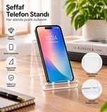 Pleksi Tablet Standı – 10 × 12 cm 5’li