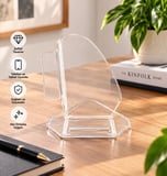 Telefon Standı Asortik Model Şeffaf – Pleksi 10’lu