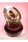 Otomatik Saat Kurma Aleti Exclusive, Watch Winder Ranger Model Gold Tekli