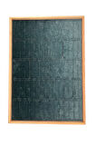 Kelepçe Bilezik Teşhir Tablasi Ahşap Çerçeveli (34,5x24,5x4,5cm) Yeşil