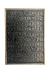 El Yapımı Ahşap Çerçeveli Alcantara Kaplama Yüzük Takı Teşhir Tablasi (34,5x24,5x3,5cm) Ahşap Siyah