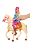 Barbie Ve Güzel Atı Oyun Setibarbie Ve Güzel Atı Oyun Seti, Sarışın Bebekli Fxh13Fxh13