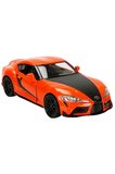 Rmz City 1:32 Uzak Doğu Serisi Die Cast Çek Bırak Model Araba - Turuncu 2020 Toyota Supra
