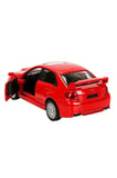 Rmz City 1:32 Uzak Doğu Serisi Die Cast Çek Bırak Model Araba - Kırmızı Subaru Wrx Sti