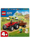 Lego City Römorklu Kırmızı Çiftlik Traktörü Ve Koyun 60461 - 4 Yaş Ve Üzeri Çocuklar Için
