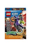 Lego City Gösteri Motosikleti 60296 - Havalı, Volanlı Gösteri Motosikleti Oyuncak Yapım Seti (14 Par