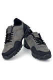 Erkek Gri Su ve Soğuğa Karşı Dayanıklı Kışlık Outdoor Ayakkabısı