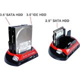 YENİLZD USB 3.0 Docking Combo 2.5  3.5 IDE SATA Usb 3.0 HDD Station