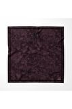 İpek Twill Eşarp - Mermer Desen