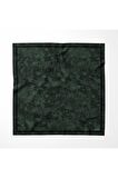 İpek Twill Eşarp - Mermer Desen