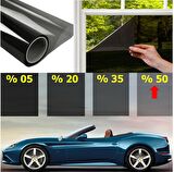 CAM FİLMİ ÇİZİLMEZ AMERİKAN AÇIK TON 100 CM X 5 METRE