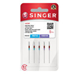 Deri İğnesi Karışık (5'Li Blister)(3X14, 2X16 No.)