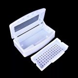 ELLEA NAİL 100 W STERILIZASYON MAKİNESİ VE MİCROVEM DEZENFEKTAN SIVI 1 LT ASANSÖRLÜ STERİL  KUTUSU SETİ