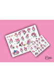 My Melody Sanrio Hello Kitty Sticker Etiket 2 Sayfa 40 Etiket