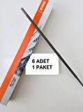 Stihl 5/32 Motorlu Testere Eğesi 4.0 mm 6 Adet - İnce Eğe