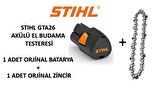 Stihl GTA26  Yedek Batarya ve Zincir Seti 