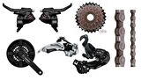 Shimano 21 Vites Grup Set EF41 - TZ21 - HG40 - TY300 - TY500 - TY 501 42t