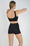 USLUCAN ALIŞVERİŞ Kadın Sporcu Kısa Şort Boxer Vizon