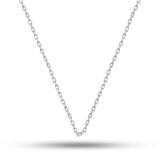 STİLLOVE Gümüş 0.30 Mikron 45 Cm Forse Kadın Zincir