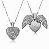 STİLLOVE Gümüş Kalbimdeki Sır Kolye