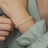 STİLLOVE Gümüş Taşlı Gurmet Kadın Bileklik