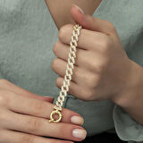 STİLLOVE Gümüş Taşlı Gurmet Kadın Bileklik