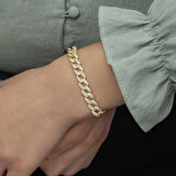 STİLLOVE Gümüş Taşlı Gurmet Kadın Bileklik