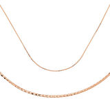 STİLLOVE Gümüş Omega Choker Zincir
