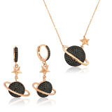 STİLLOVE Gümüş Gezegen Bayan Set