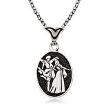 STİLLOVE Gümüş Çerkes Erkek Kolye