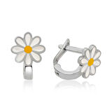 STİLLOVE Gümüş Papatya Çocuk Küpesi