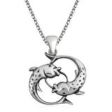 STİLLOVE Gümüş Balık Kadın Kolye