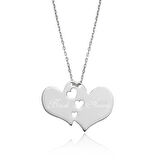 STİLLOVE Gümüş Biricik Annem Yazılı Kadın Kolye