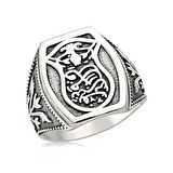 STİLLOVE Gümüş Kadem-i Şerif Erkek Yüzük