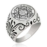 STİLLOVE Gümüş Süleyman Mührü Erkek Yüzük