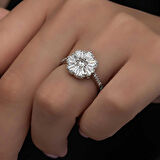 STİLLOVE Gümüş Baget Taşlı Kadın Yüzük