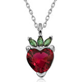 STİLLOVE ​Gümüş Çilek Figür Meyve Kolye