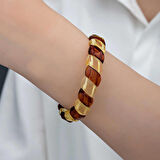 STİLLOVE Yetişkin Damla Kehribar Bileklik