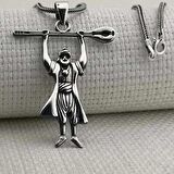 STİLLOVE Gümüş Pir Sultan Abdal Erkek Kolye