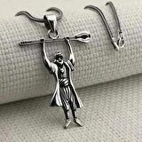 STİLLOVE Gümüş Pir Sultan Abdal Erkek Kolye