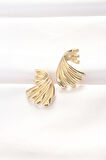 STİLLOVE Pirinç Gold Renk Küpe