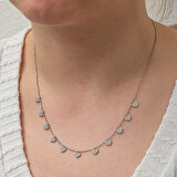 STİLLOVE Gümüş Kalpli Şans Kadın Kolye