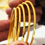 STİLLOVE Gümüş Ajda Desenli Gold bilezik