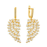 STİLLOVE Gümüş Melek Kanadı Küpe