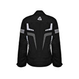 Nukrowear STEALTH PRO SİYAH-GRİ 4 Mevsim Kadın Motosiklet Montu 