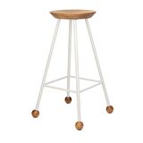 Bar Taburesi Ahşap Metal Ayaklı – 75cm