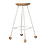 Bar Taburesi Ahşap Metal Ayaklı – 75cm