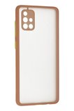 Samsung Galaxy A71 Kılıf Montreal Silikon Kapak - Pembe